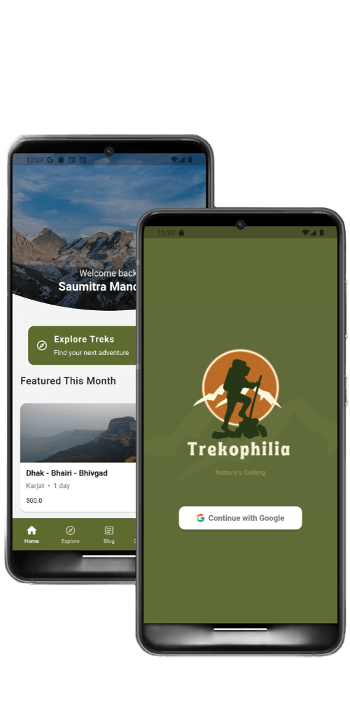 Trekophilia Android Splash Screen Mockup